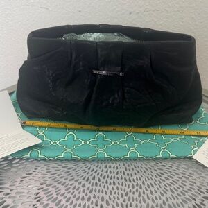 Elegant Black Clutch Bag nwt Stella and dot - lambskin
